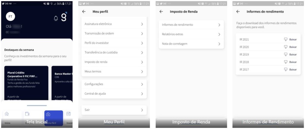 Genial Investimentos - Informe de Rendimento 2021/2022