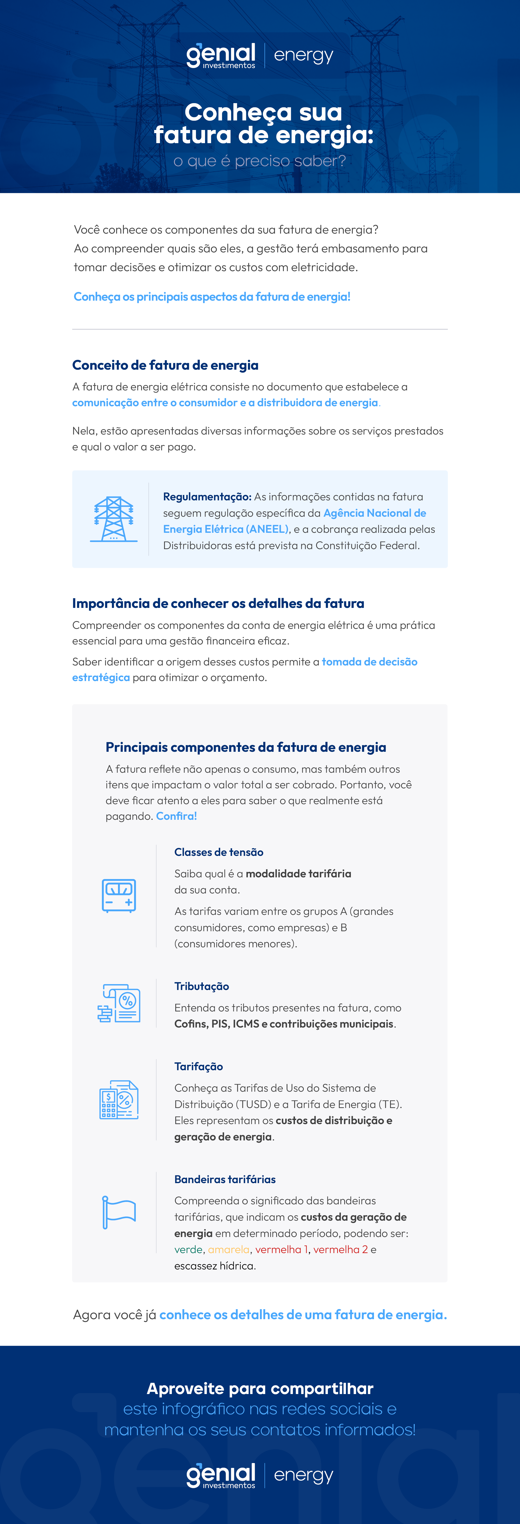 conheça sua fatura de energia